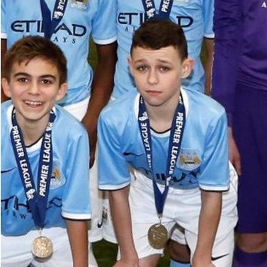 Phil Foden foto masa kecil