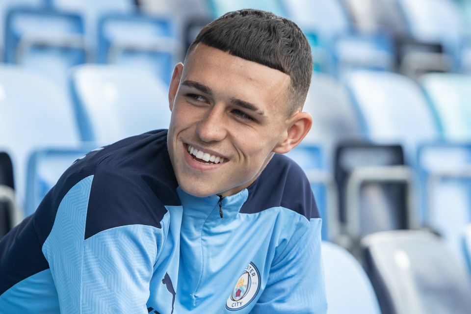 Phil Foden foto masa remaja