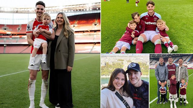 declan rice keluarga