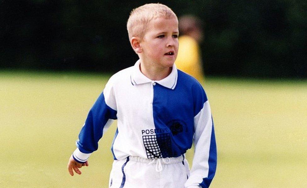 harry kane masa kecil