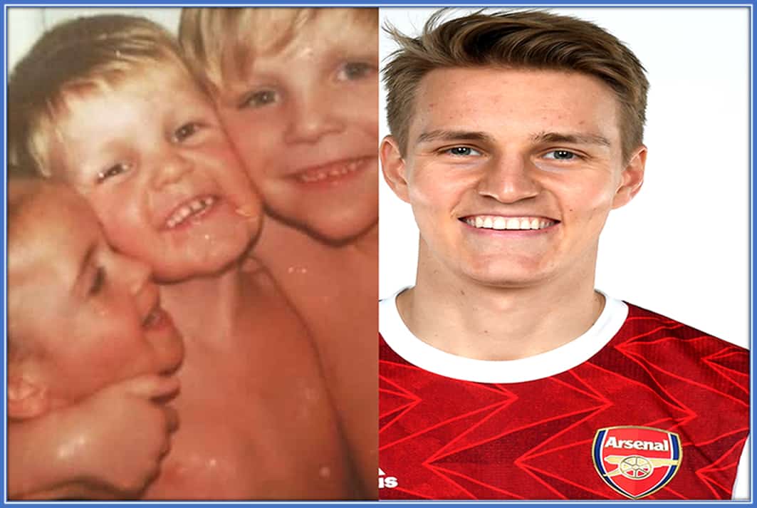 martin ødegaard masa kecil