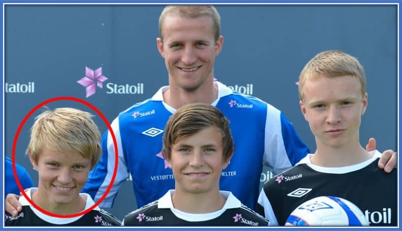 martin ødegaard masa remaja